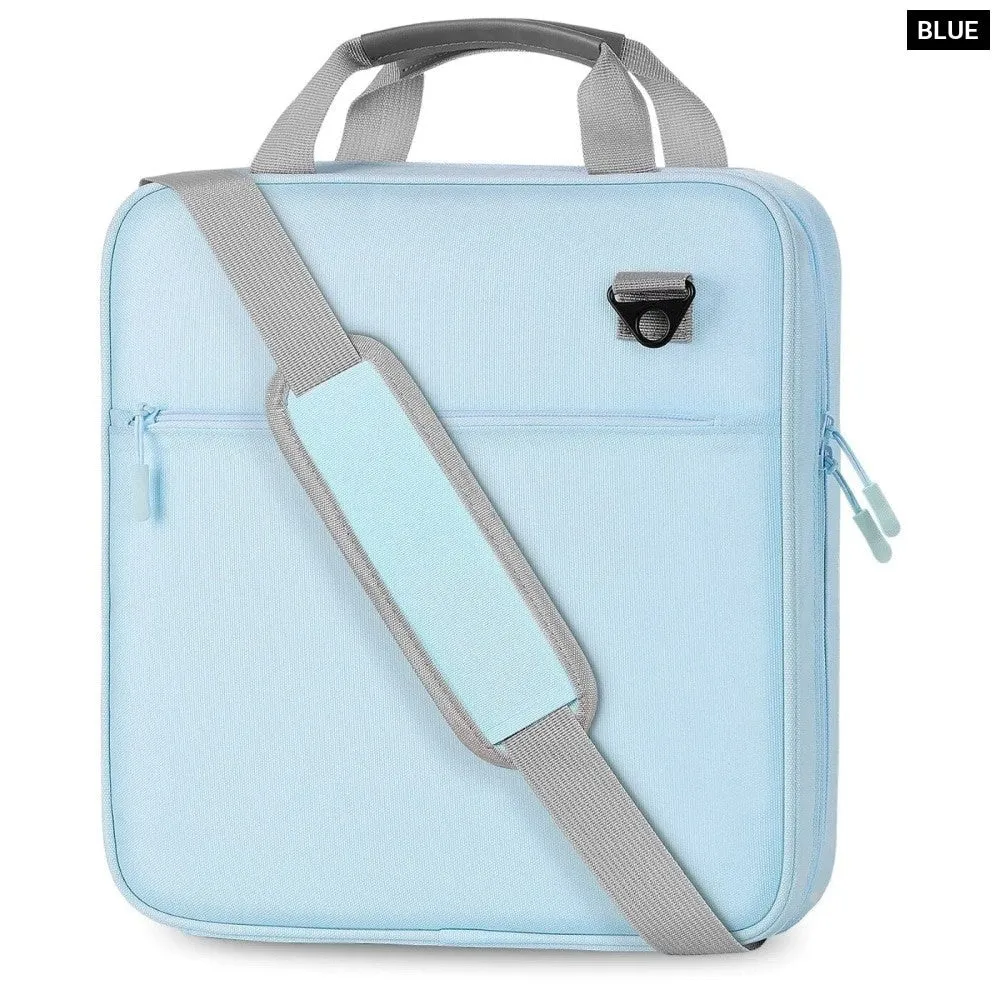 500 Sheet Capacity Multi-pocket School Binder with Zipper for Middle School