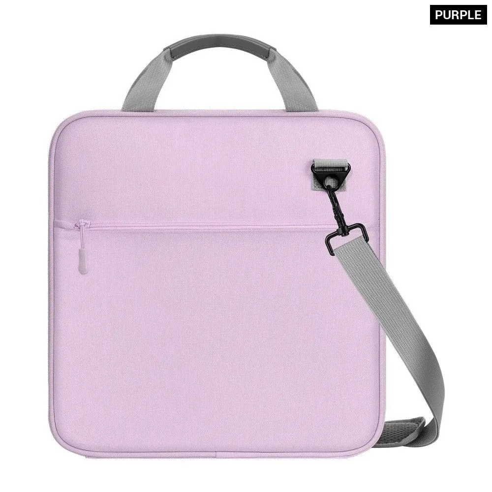 500 Sheet Capacity Multi-pocket School Binder with Zipper for Middle School