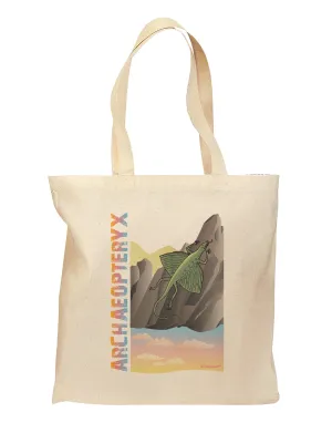 Archaopteryx - With Name Grocery Tote Bag by TooLoud