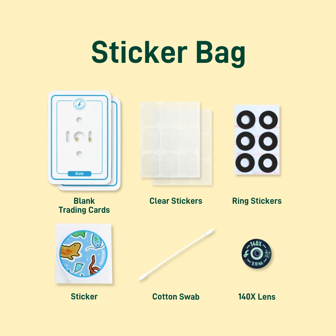 Basic Classroom Kit 2.0 (20 Foldscope 2.0 Paper Microscopes).