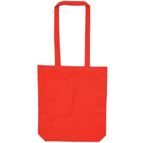 Bleep Coloured Cotton Double Long Handle Conference Tote