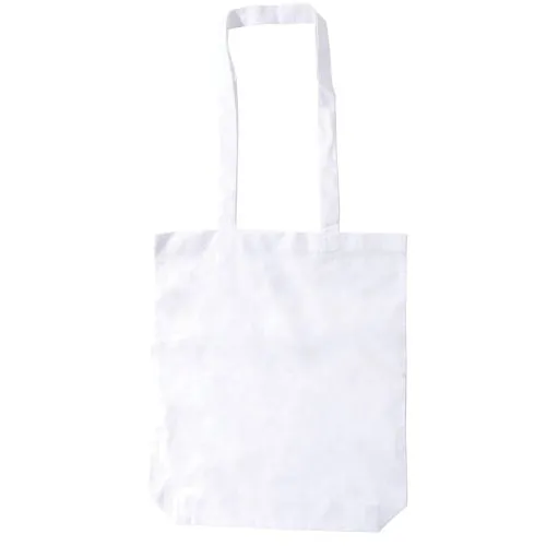 Bleep Coloured Cotton Double Long Handle Conference Tote