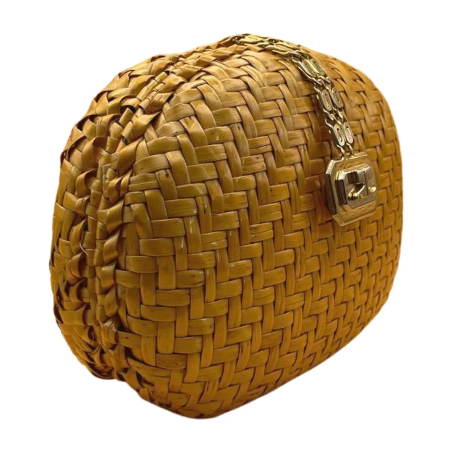 Courreges Woven Basket Bag