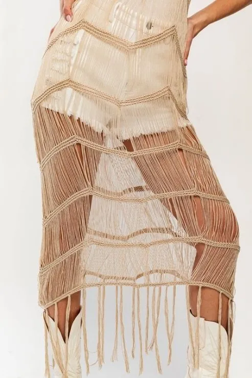 Fringe Cover-up/Dress