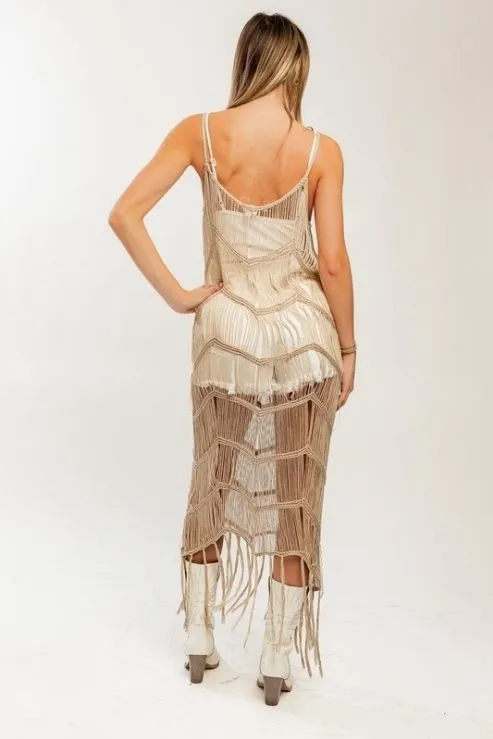 Fringe Cover-up/Dress