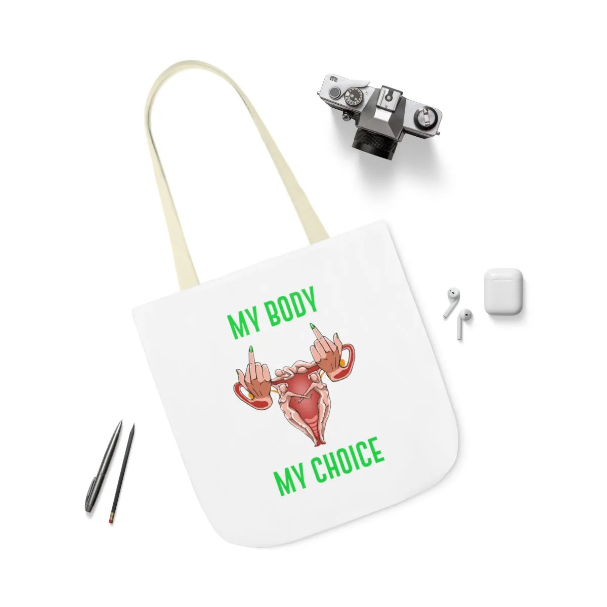 IAC  Accessories Bags  Polyester Canvas Tote Bag / My Body My Choice