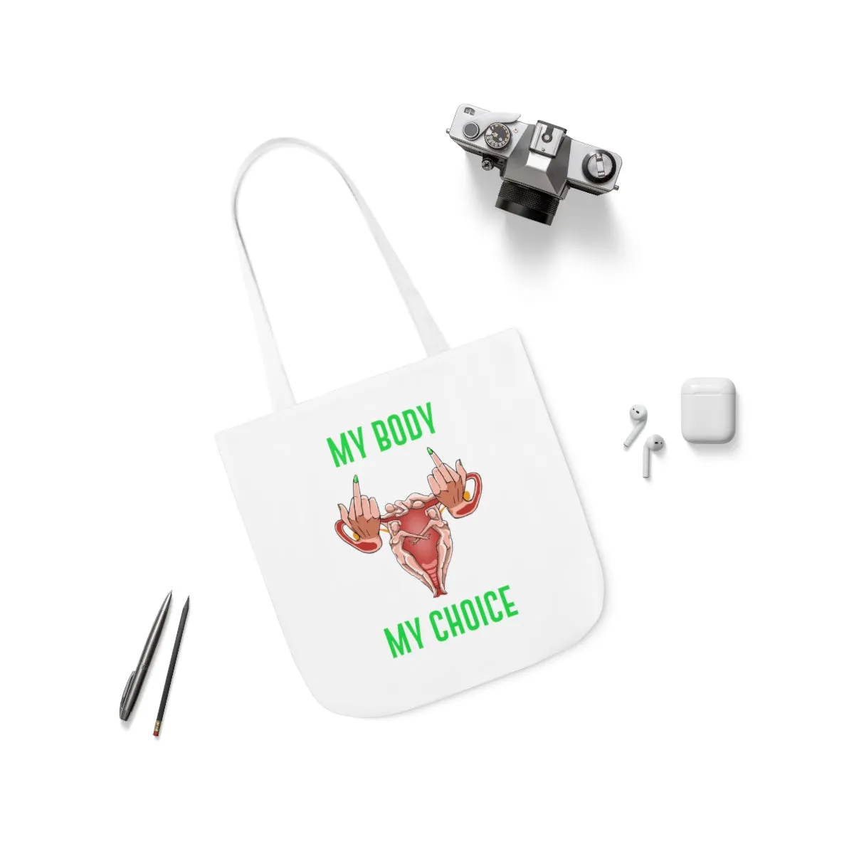 IAC  Accessories Bags  Polyester Canvas Tote Bag / My Body My Choice