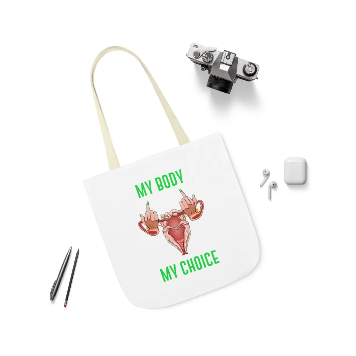 IAC  Accessories Bags  Polyester Canvas Tote Bag / My Body My Choice