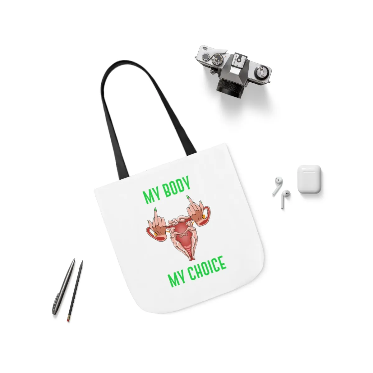 IAC  Accessories Bags  Polyester Canvas Tote Bag / My Body My Choice