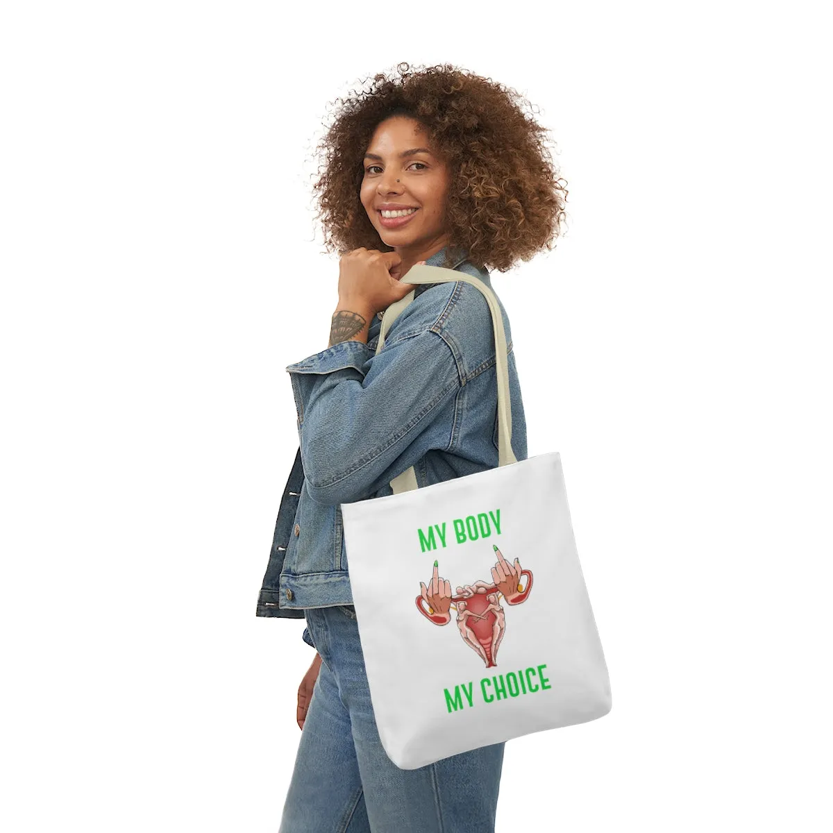 IAC  Accessories Bags  Polyester Canvas Tote Bag / My Body My Choice