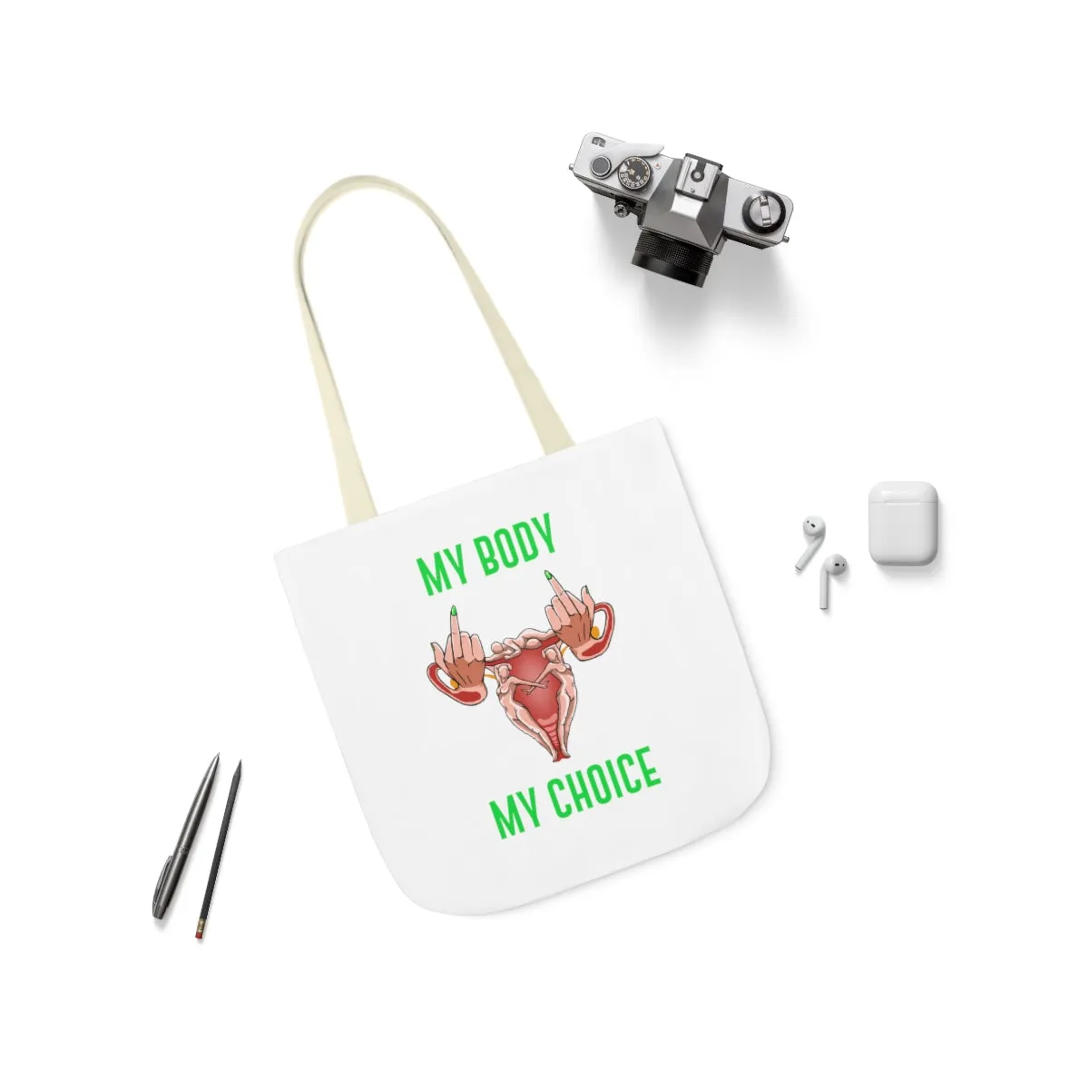 IAC  Accessories Bags  Polyester Canvas Tote Bag / My Body My Choice