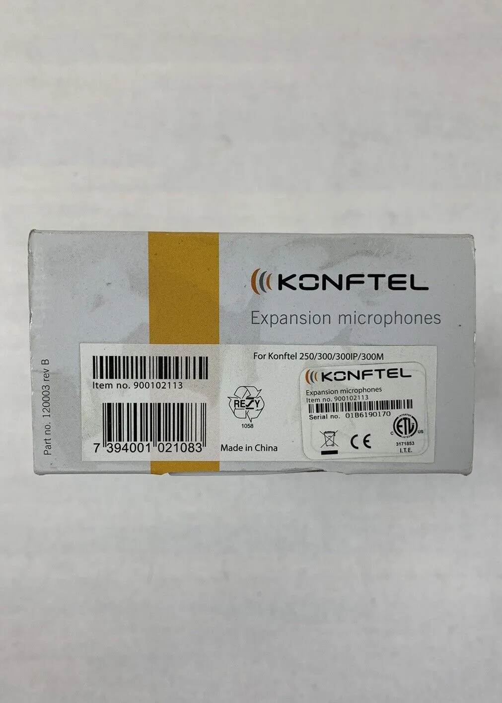 Konftel 300 Expansion Microphones For Conference Telephone 900102113