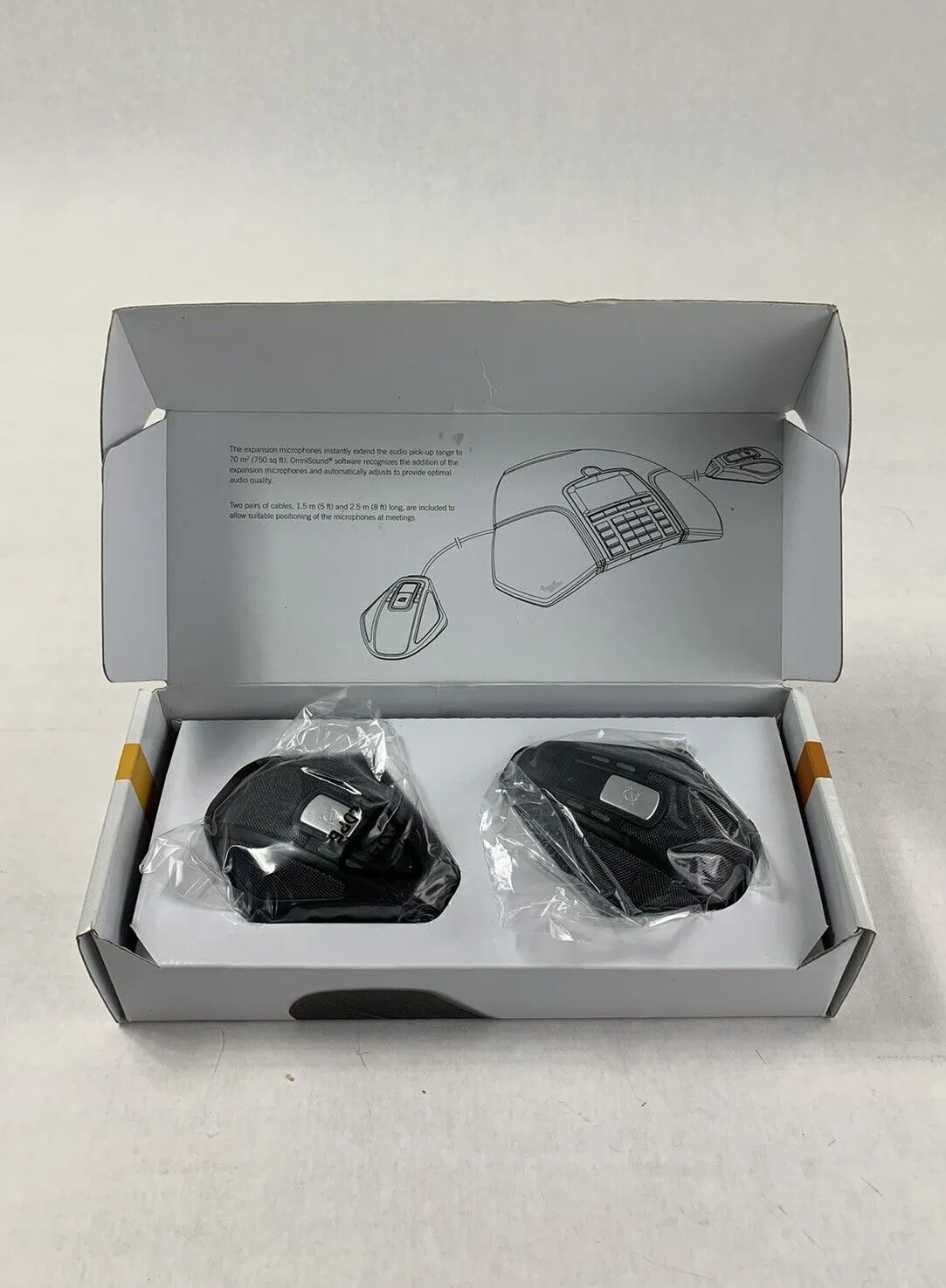 Konftel 300 Expansion Microphones For Conference Telephone 900102113