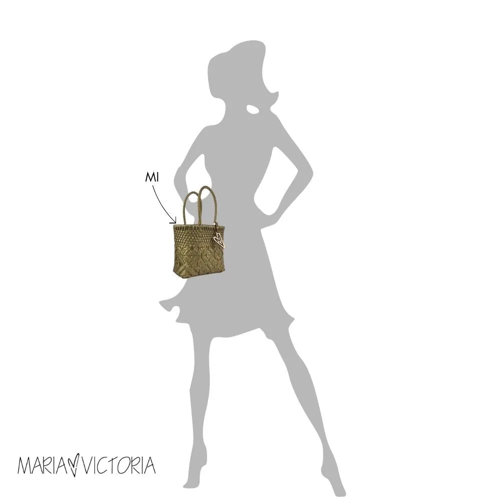 Maria Victoria | Dune Tote | Upcycled, Handwoven, Multicolor Tote