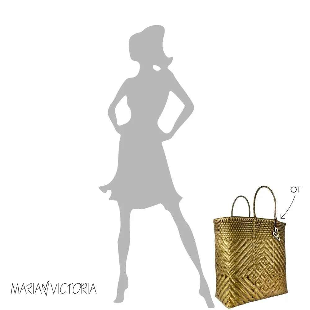 Maria Victoria | Dune Tote | Upcycled, Handwoven, Multicolor Tote