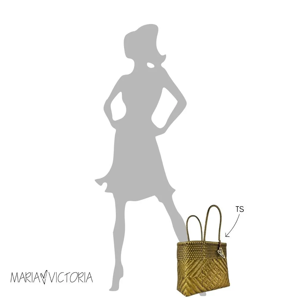 Maria Victoria | Dune Tote | Upcycled, Handwoven, Multicolor Tote