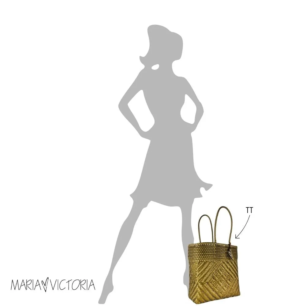 Maria Victoria | Dune Tote | Upcycled, Handwoven, Multicolor Tote