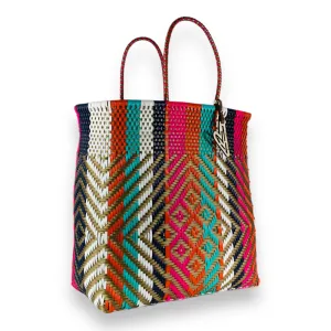 Maria Victoria | Dune Tote | Upcycled, Handwoven, Multicolor Tote