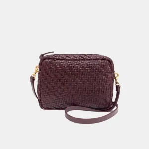 Midi Sac (Plum Woven Zig Zag)