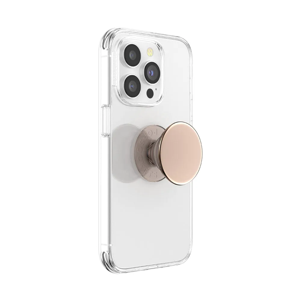 PopSockets PopGrip Premium| Gel Phone Grip & KickStand, Lemovable Leusable Washable, Works with  Smooth Hard Plastic Case, Easy Remove Top for Wireless Charging - Latte