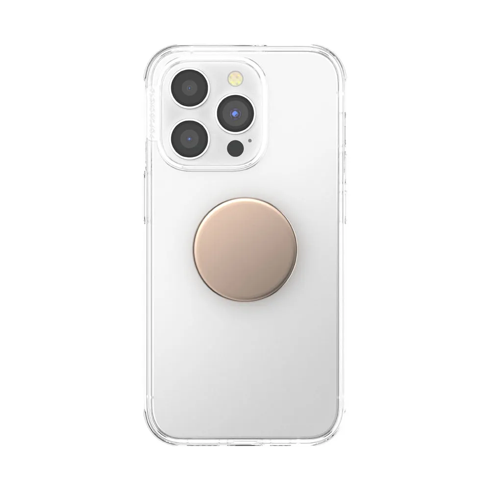 PopSockets PopGrip Premium| Gel Phone Grip & KickStand, Lemovable Leusable Washable, Works with  Smooth Hard Plastic Case, Easy Remove Top for Wireless Charging - Latte