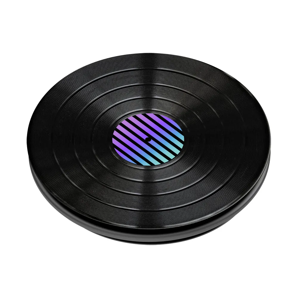 PopSockets PopGrip Premium| Gel Phone Grip & KickStand, Removable Reusable Washable, Works with  Smooth Hard Plastic Case, Easy Remove Top for Wireless Charging - Retro Vinyl