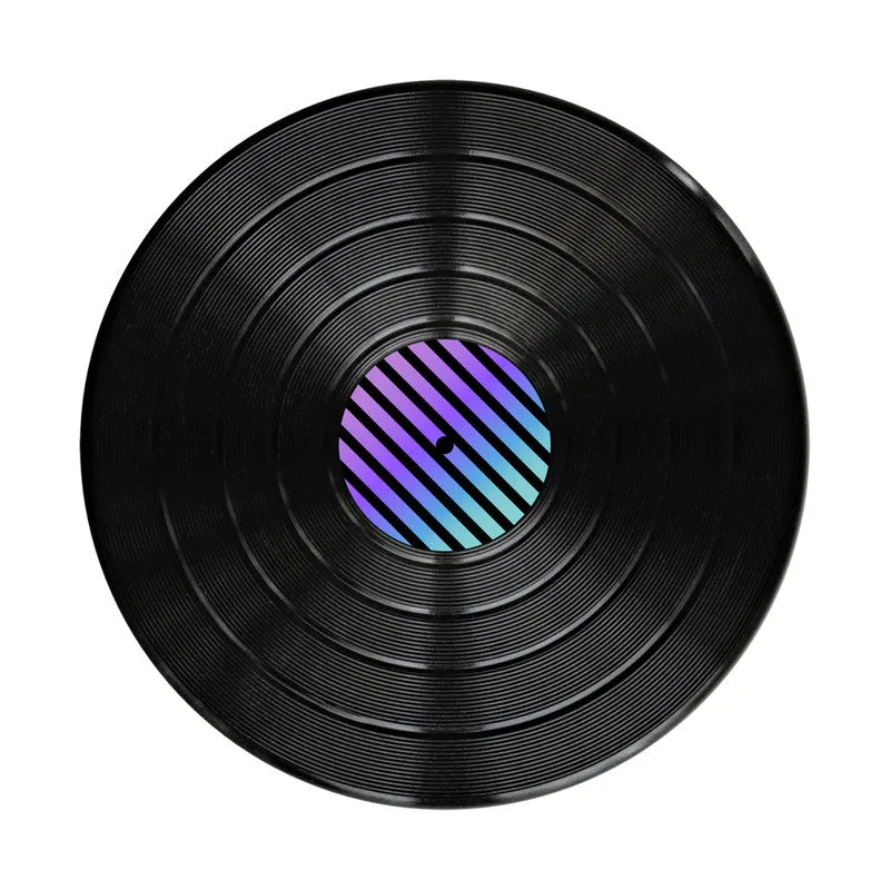 PopSockets PopGrip Premium| Gel Phone Grip & KickStand, Removable Reusable Washable, Works with  Smooth Hard Plastic Case, Easy Remove Top for Wireless Charging - Retro Vinyl