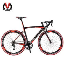 SAVA 700C Road Bike T800 Carbon Fiber Frame Cycling Bicycle SHIMANO Ultegra 6800