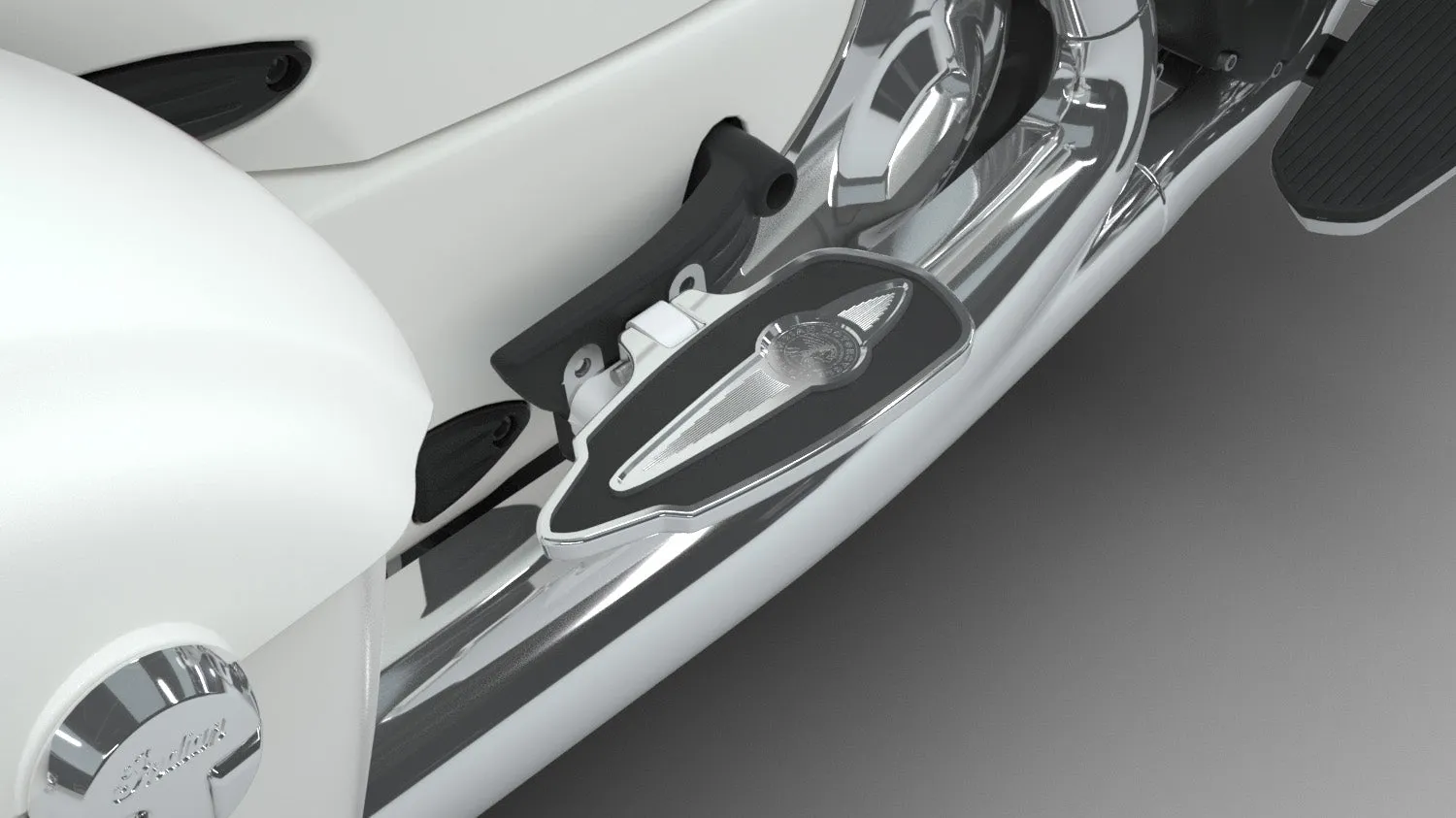 Select Passenger Floorboards  - Chrome by Indian Motorcycle