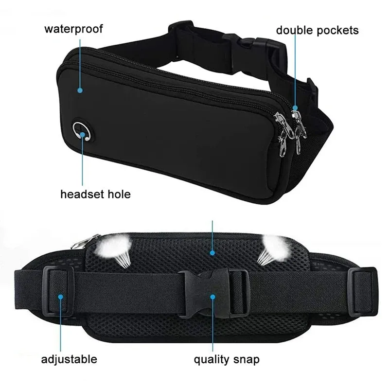 Ultimate Running Waist Bag - Unisex Sports Fanny Pack