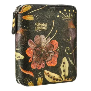 Victoria's Journals Zippered Vegan Leather Portfolio Diary - Fall